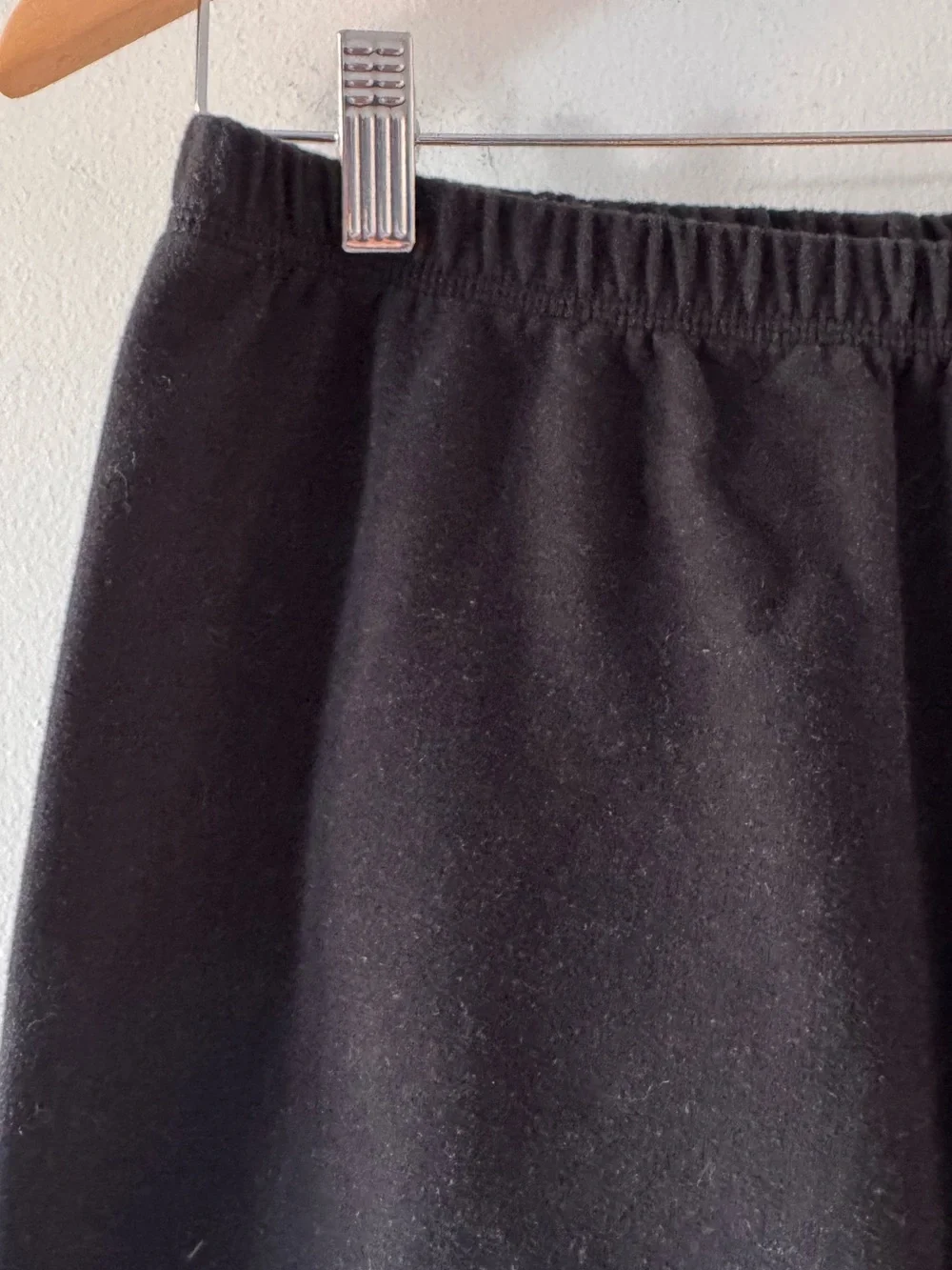 American Apparel cotton‎ spandex leggings, sz Large, staple classic neutral USA